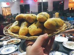 棒面野菜饽饽-燕北云山·农家菜·灶台鱼(密云溪翁庄店)