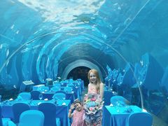 -海棠湾洲际-涛·海底餐厅·美人鱼·自助餐·海底隧道