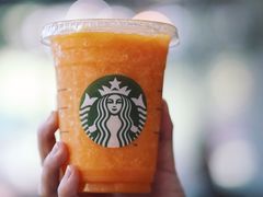芒果西番莲果茶星冰乐-星巴克(西湖天地店)