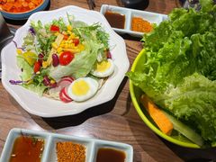 -明洞阿姨·韩式酱蟹烤肉·创意料理(三元桥店)