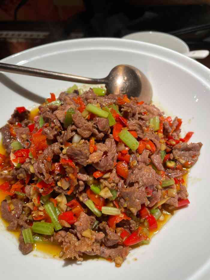 七号湘(沙湾路店)-"「七号当家肉」味道不错特别好,就是有点肥.