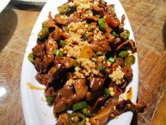 杭椒小炒鸡胗-前海沿·青岛菜(大拇指广场石老人店)