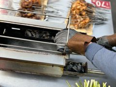 -万家乐带皮五花肉烧烤(临淄大院店)