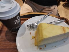 原味千层蛋糕-Peet's Coffee皮爷咖啡(德基店)