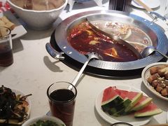 牛油番茄菌汤三味锅-川锅一号火锅(铜山万达店)