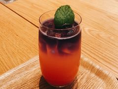 蝶豆花可尔必思苏打-Café & Meal MUJI(北京坊店)