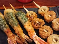 鸡皮虾-鸟串烧Yakitori