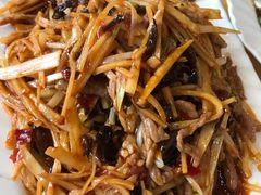 鱼香牛肉丝-清真·安乐园菜馆(茶南店)