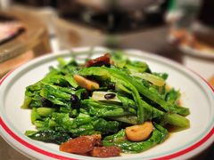 鲮鱼油麦菜-八斗鸡·湘土菜(国贸店)