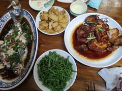 -芦茨金富饭庄·25年老字号·专做稻草鸡
