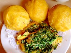 菜团子个韭菜烀饼-北京水岸山吧度假村(雁栖镇店)