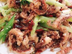 干煸鱿鱼须-鑫来子菜馆