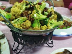 干锅有机花菜-昱德来·天津菜(河西店)