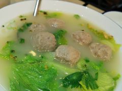 生菜牛肉丸汤-肉神潮汕卤鹅