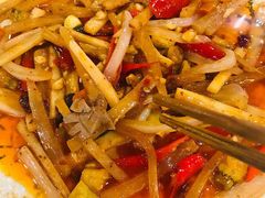 肝腰合炒-黄桷树曹家私房菜(江与城店)
