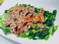 芥兰炒牛肉-迈姨·潮州菜(麓湖公园店)