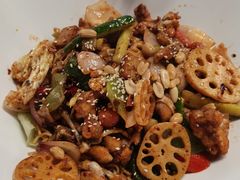 小脸大碗牛蛙干拌面-友达面馆(海珠店)