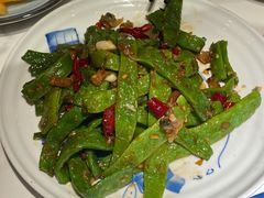 蛤蜊肉煸刀豆-相遇·鲜炒黄牛肉(丹阳吾悦广场店)