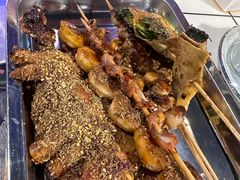 铁板大鱿鱼-百味源炭火烤翅 ·夜市大排档(酒仙桥店)