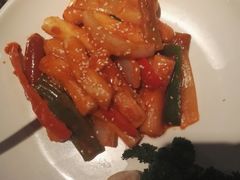 韩式炒年糕拼盘-猪啊牛呀羊啊铜盘烤肉(正大广场店)