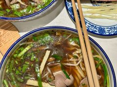 红烧牛肉腰花面-镇南锅盖面馆(解放路店)