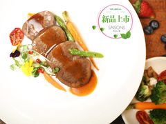 低温慢煮澳洲和牛牛舌搭配番茄汁-我的四季意大利餐厅(春天百货店)
