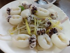 白灼墨鱼仔-美食店(华贵路店)