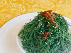 炝拌草原沙葱-德乐海蒙餐