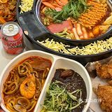 超有🇰🇷韩式氛围的年糕火锅&鱼饼汤！🐟我太爱了