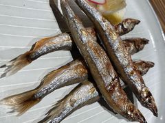 铁板多春鱼-小禅料理