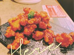 雪花糖醋里脊-绿茶餐厅(崇文门新世界店)