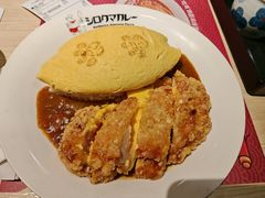 吃鸡奶酪鸡排蛋包咖哩饭-白熊咖哩(新世界城店)
