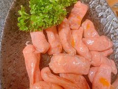 -草家酱蟹炭火烤肉店(珲春南路一店)