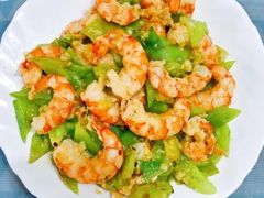 黄瓜炒虾仁-天然居饭店(新华西路店)
