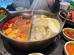 草本鸳鸯锅-盡膳口福跷脚牛肉火锅(晶耀前滩店)