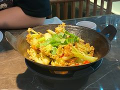 干锅有机花菜-老屋印象川菜(世纪东方店)