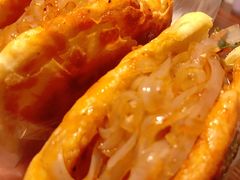 锅盔灌凉粉-何小欢·南充方锅盔