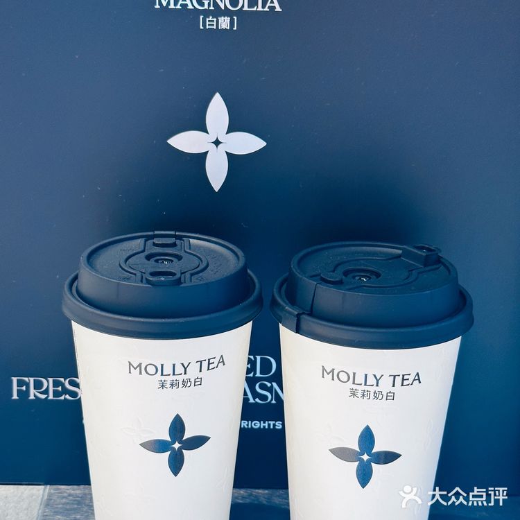 茉莉奶白一口醇香  正宗新国风奶茶！！！