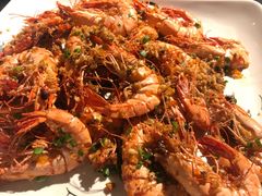 椒盐海白虾-达叔香味海鲜(海棠68环球美食街店)