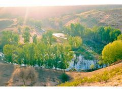 -亿利库布其七星湖沙漠生态旅游区