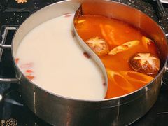 番茄牛膝骨猪肚锅底-捞王锅物料理(温州万象城店)
