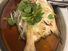 酱油蒸时鱼-德成饭店