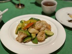 瑶柱酱爆带子虾球-誉八仙茶室酒楼(新天地店)