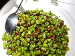 榄菜肉末炒豆角-食锦记·福建私房菜(浦西万达店)