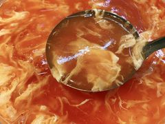 番茄鸡蛋汤-天津乾毓德饭庄·清真传统炒菜·海鲜烧烤(咸阳路店)