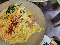 奶油罗勒鸡肉意面-萨尔瓦多Salvador's