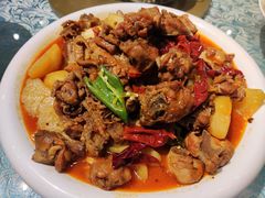 新疆大盘鸡-巴扎美食·新疆菜·西域歌舞表演餐厅(新疆大厦店)
