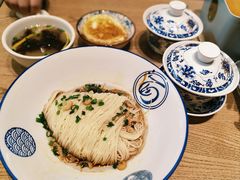 金钩葱油拌面-新万鑫银丝面·非遗无锡味(惠山古镇店)