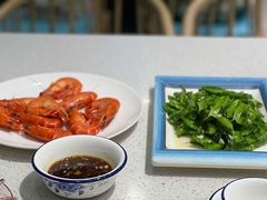 白灼虾-锦里海景海鲜餐厅.三亚老字号(亚龙湾中心广场店)