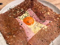 巴黎火腿鸡蛋芝士蘑菇可丽饼-RAC BAR(安福路店)